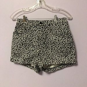 AA Winie Print High Waist Shorts